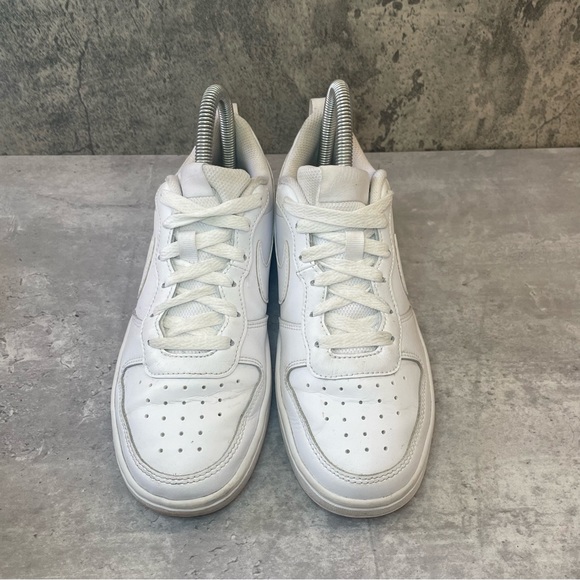 Nike Court Vision Low Leather Shoes Womens sz 5.5 (4Y) - Picture 2 of 6